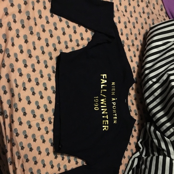 Long sleeve crop top - Picture 1 of 2